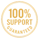Support guaranteed